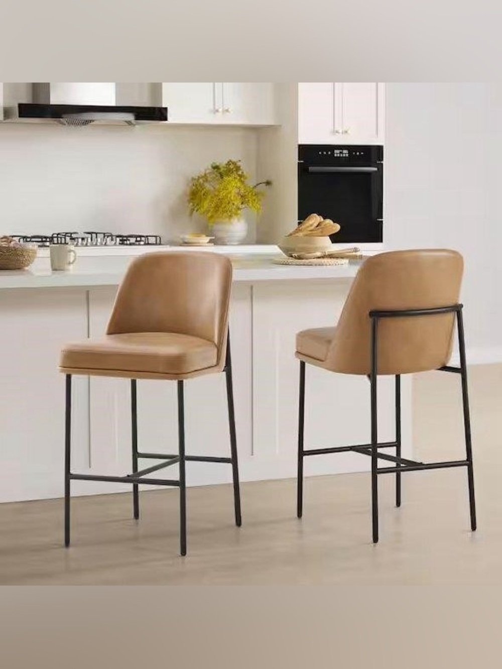 2 Modern OB Counter Stool for Dining Room